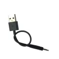 USB charging cable for VagusNet tVNS stimulator with 2.5mm jack